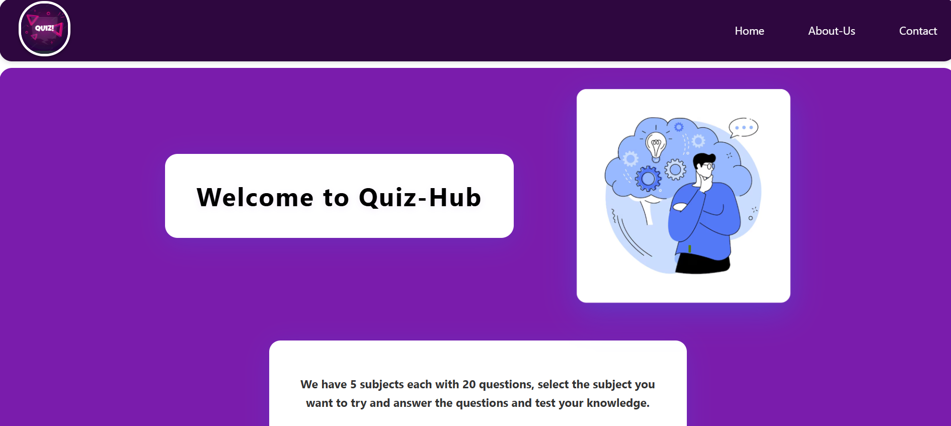 Interactive Quiz Application